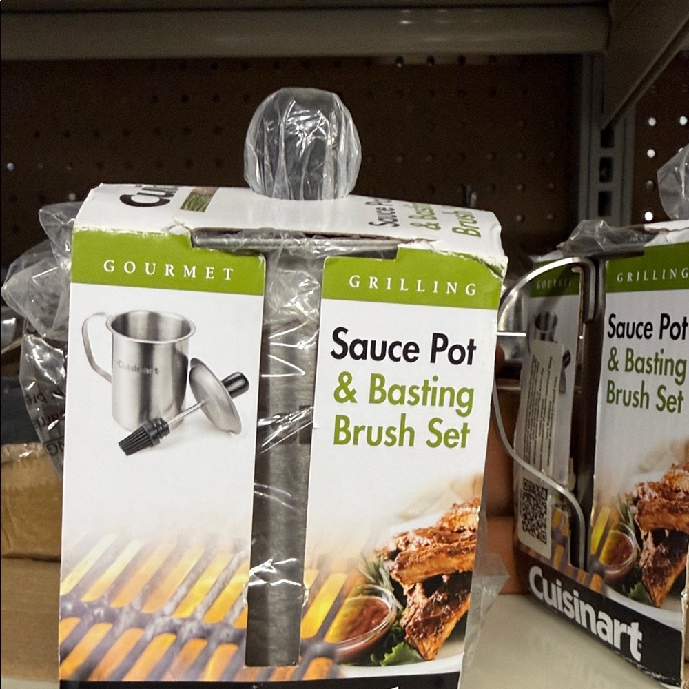 Cuisinart Gourmet Grilling Sauce Pot & Brush Set